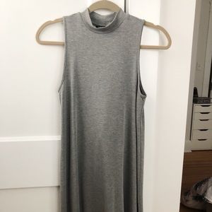 Topshop mock neck mini dress